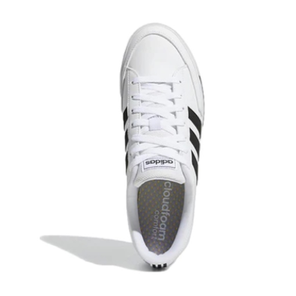 Adidas (Retrovulc) Athletic Shoes White Black Mens Sizes 9/9.5/10 New (GW8373) - Picture 6 of 8